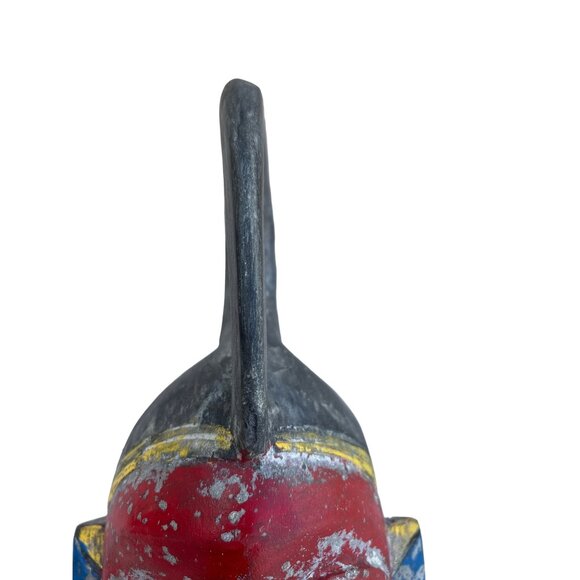 1970 Guru Ivory Coast African Tribal Mask Mythical‎ Powers Human Origins Tribes - Picture 8 of 16